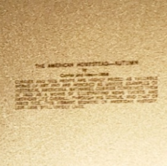 Set Of 4 Vintage Currier And Ives 1868 Oval Tin Metal Trays - Picture 12 of 14